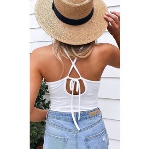 Cross Back Bodysuit